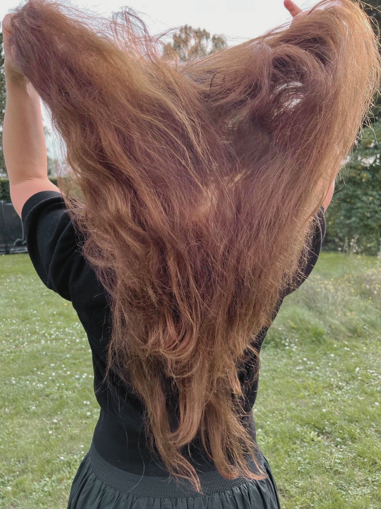 Carina beholdte sit store hår under kemo med kølehætter